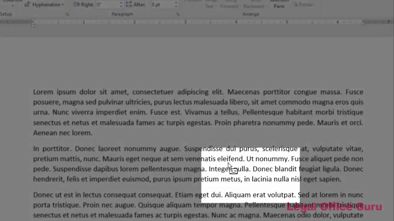 double indent word 2016 for mac