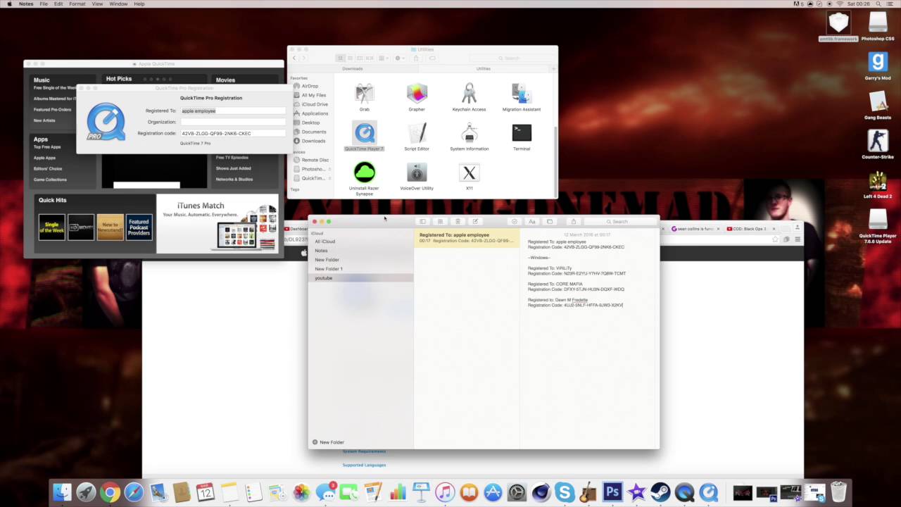 quicktime pro 7 for mac
